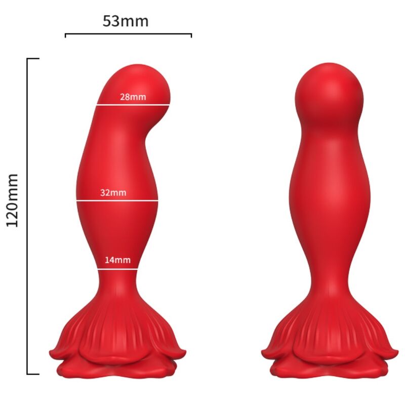 ARMONY - VIBRADOR Y PLUG ANAL - CONTROL REMOTO