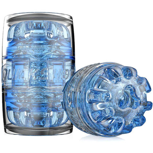 FLESHLIGHT - MASTURBADOR QUICKSHOT TURBO AZUL HIELO