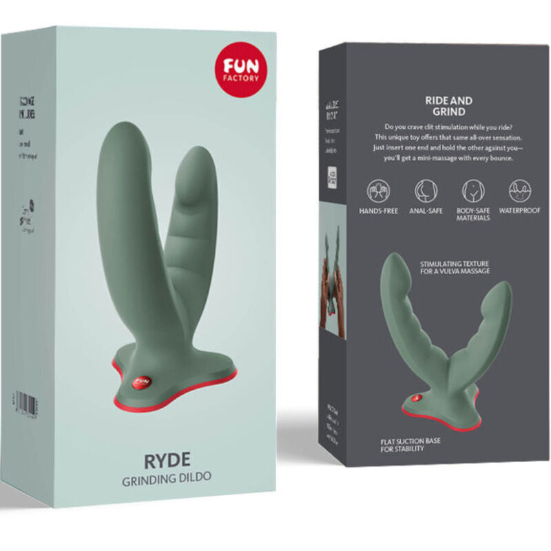 FUN FACTORY - RYDE DOPPELDILDO & MASSAGER
