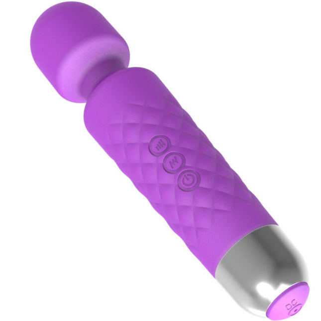 ARMONY - MINI MASAJEADOR Y VIBRADOR MORADO