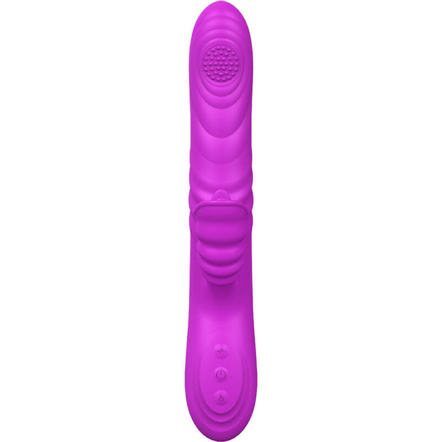 ARMONY - ANGELIA VIBRADOR MULTIFUNCIONAL CON LENGUA ESTIMULANTE EFECTO CALOR VIOLETA