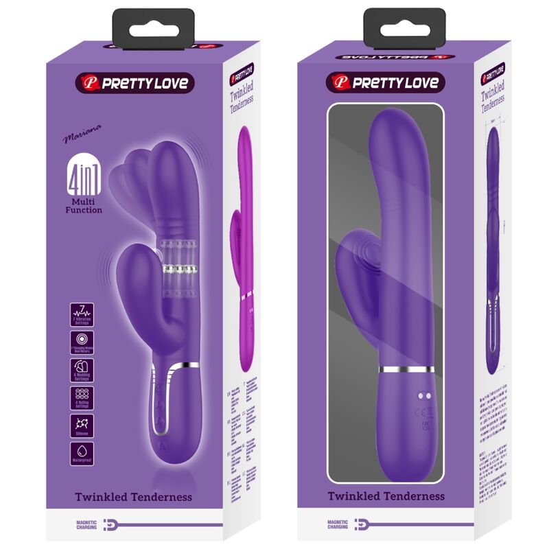 PRETTY LOVE - MULTIFUNKTIONS-G-SPOT-VIBRATOR
