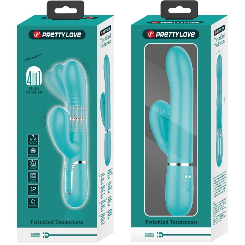 MULTIFUNKTIONS-G-SPOT-VIBRATOR - AQUA