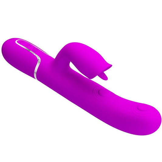 PRETTY LOVE - VIBRADOR CONEJO CON FUCSIA PARA LAMER