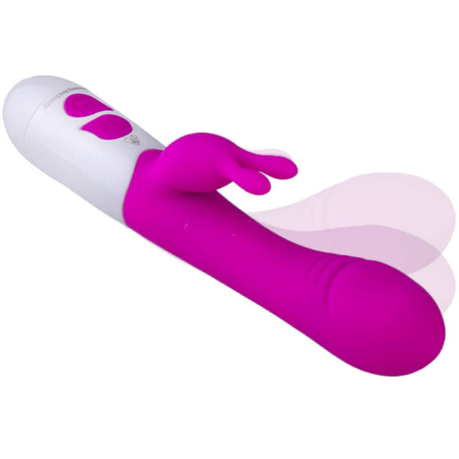 EkstaseHase: Luxuriöser Fuchsia-Vibrator für Höhenflüge