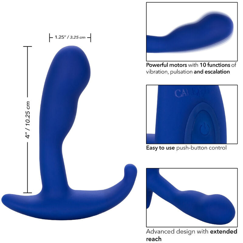 CALEXOTICS - ADMIRAL GEBOGENER ANALSTIMULATOR & VIBRATOR