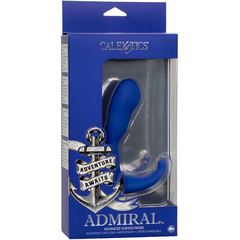 CALEXOTICS - ADMIRAL GEBOGENER ANALSTIMULATOR & VIBRATOR