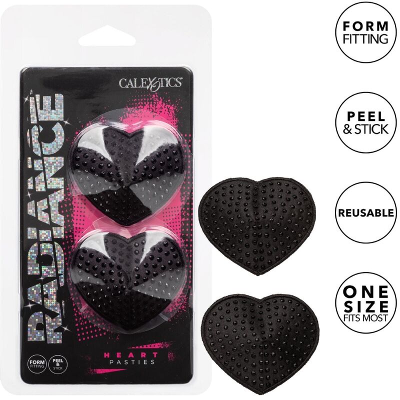 CALEXOTICS - RADIANCE HERZFÖRMIGE JUWELEN-NIPPELCOVER