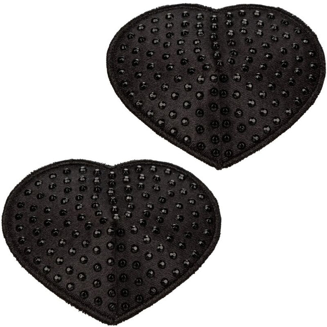 CALEXOTICS - RADIANCE HEART-SHAPED JEWEL NIPPLE COVERS