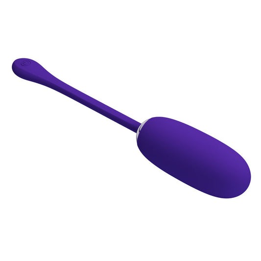 PRETTY LOVE - JULIUS WATERPROOF, RECHARGEABLE VIBRATING EGG PURPLE