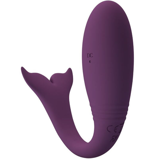 PRETTY LOVE - VIBRADOR JAYLEEN CON CONTROL REMOTO POR APP MORADO