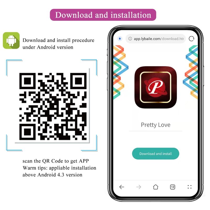 PRETTY LOVE - JEFFERSON APP-GESTEUERTER ANALSTECKER