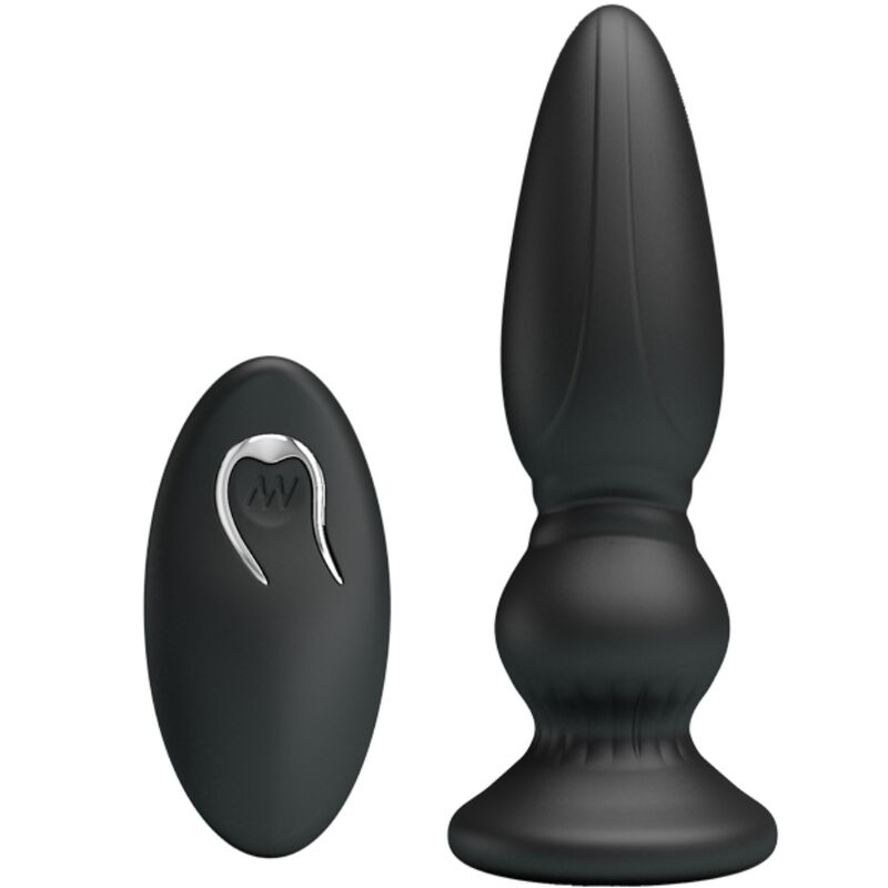 MR PLAY - LEISTUNGSSTARKER VIBRATOR MIT FERNBEDIENUNG, ANALSTECKER