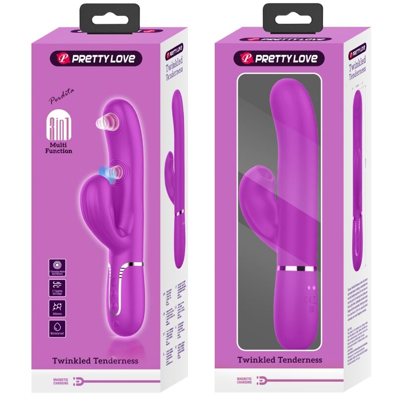 PRETTY LOVE - PERLITA MULTIFUNCTIONAL 3-IN-1 G-SPOT VIBRATOR