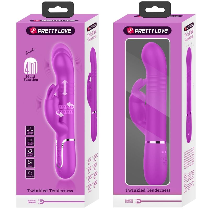PRETTY LOVE - COALE RABBIT VIBRATOR PERLEN