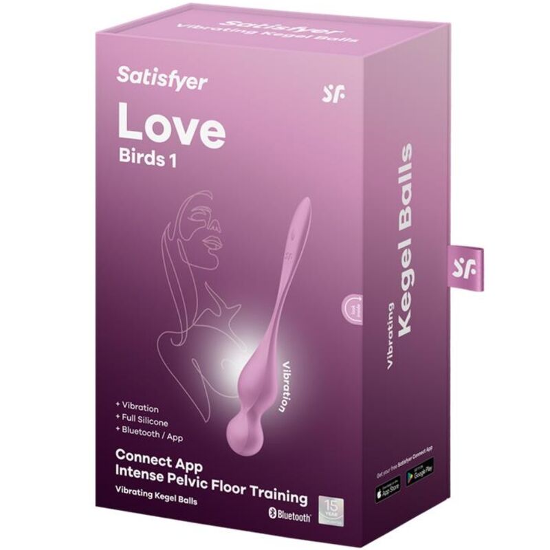 LOVE BIRDS - VIBRIERENDE KEGEL-KUGELN - FÜR PROFIS