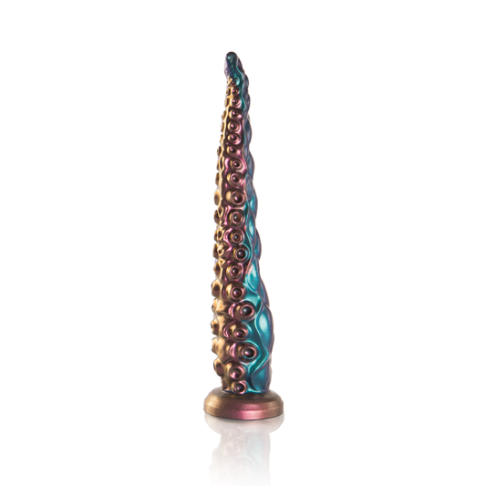 ÉPICO - DILDO DE TENTÁCULOS FINOS CARIBDIS, TAMAÑO PEQUEÑO