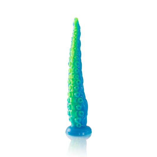 EPIC - SCYLLA FLUORESCENT THIN TENTACLE DILDO, SMALL SIZE