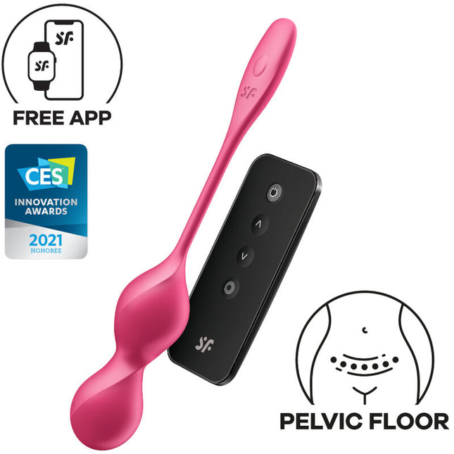 LOVE BIRDS 2 - VIBRATING CONE-SHAPED BALLS + FREE APP