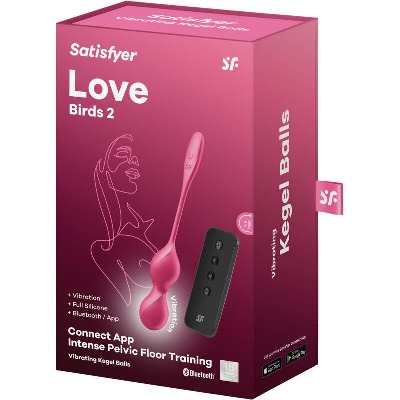 LOVE BIRDS 2 - VIBRIERENDE KEGEL-KUGELN + KOSTENLOSE APP