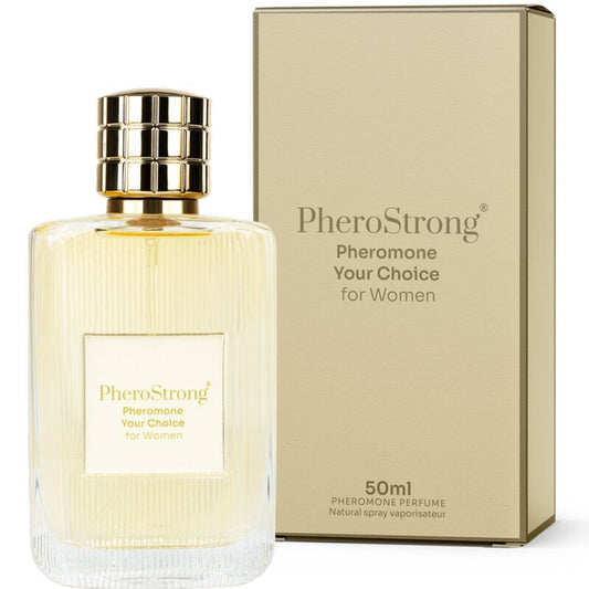 PHEROSTRONG - PERFUME DE FEROMONAS A TU ELECCIÓN PARA MUJER 50 ML