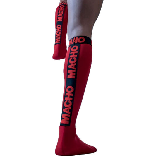 MACHO - CALCETINES FINOS TALLA ÚNICA BLANCOS