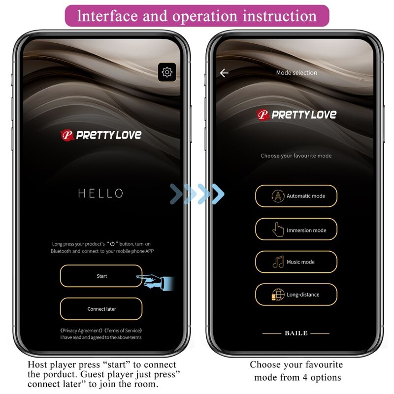 HECTOR ELEKTROSCHOCK-VIBRATOR - MIT APP