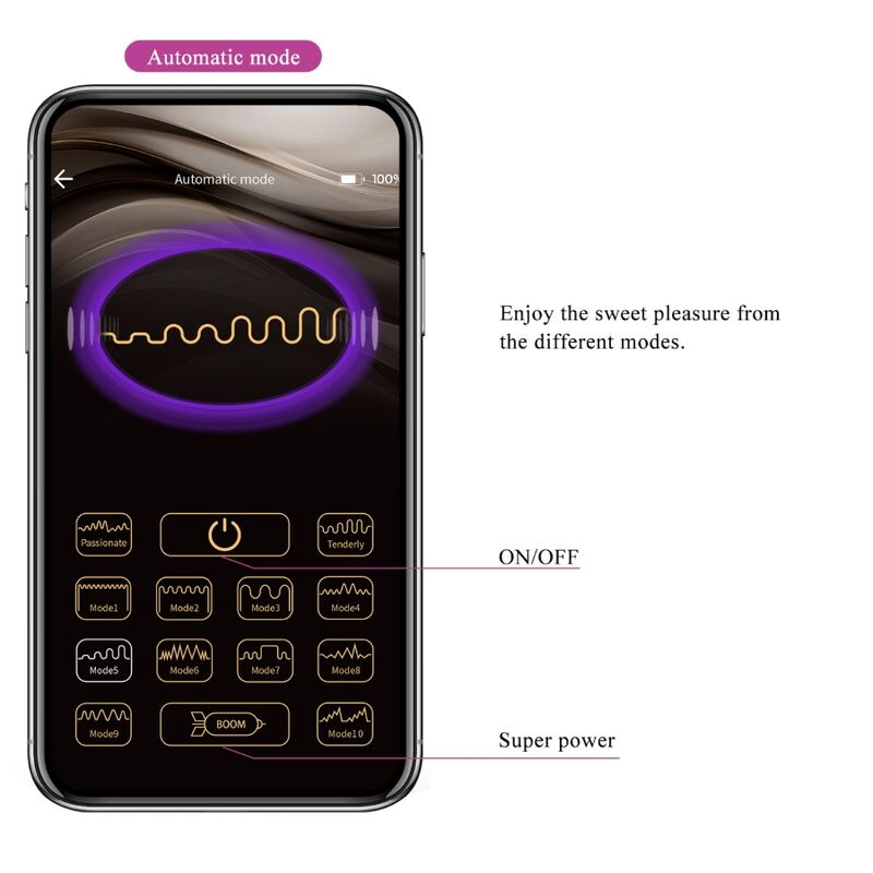 HECTOR ELEKTROSCHOCK-VIBRATOR - MIT APP