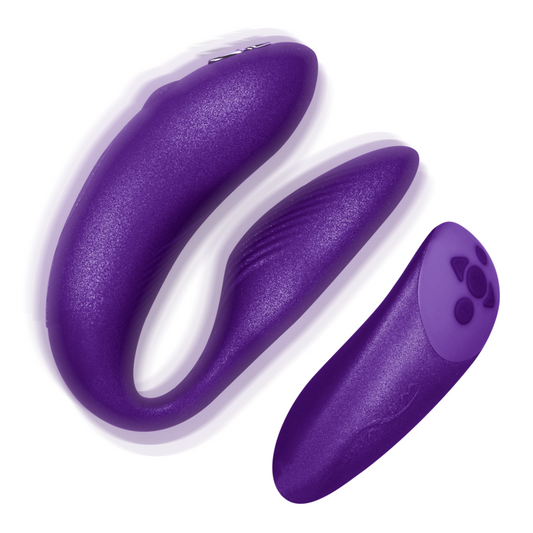 WE-VIBE - VIBRADOR CHORUS PARA PAREJAS CON CONTROL DE APRECIÓN MORADO