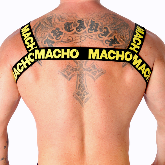 MACHO - CINTURÓN DOBLE AMARILLO