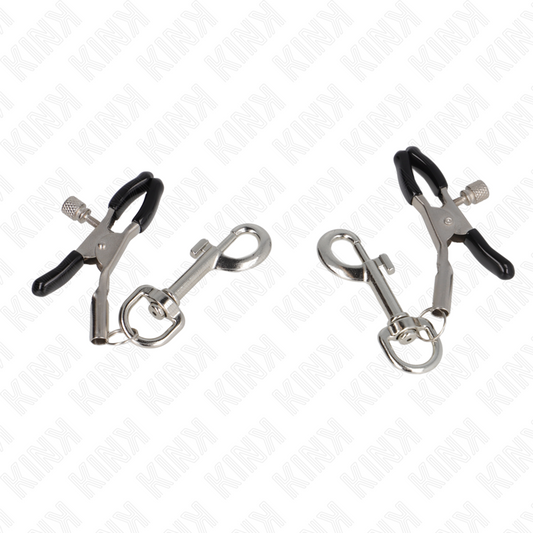 KINK - PINZAS DE GANCHO PARA PEZONES 6 CM
