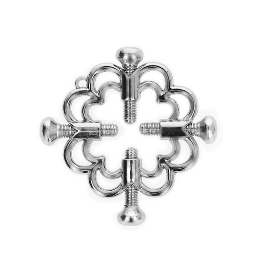 KINK - PINZAS METÁLICAS PARA PEZONES CON FORMA DE FLOR