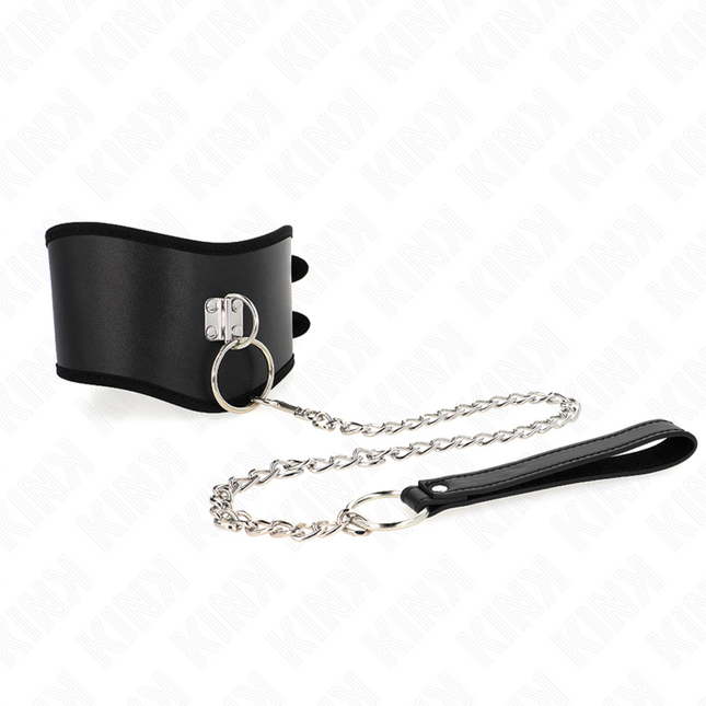 KINK - COLLAR 65 CM CON CORREA ANCHA AJUSTABLE 40-55 CM X 10 CM