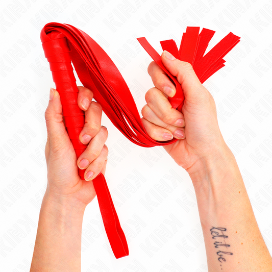 KINK - RED BROADTAIL WHIP 48.5 CM