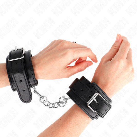 KINK - ESPOSAS FINAS NEGRAS AJUSTABLES 21-33 CM