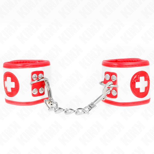 KINK - MINI HANDCUFFS FOR NURSE, ADJUSTABLE 18-23 CM X 5 CM