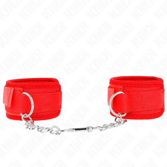 KINK - PUÑEÑERAS DE NEOPRENO ROJAS 42 X 5 CM