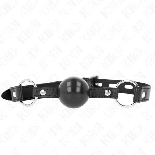 KINK - BLACK TPE BALL 4 CM Gag 60 x 2 CM