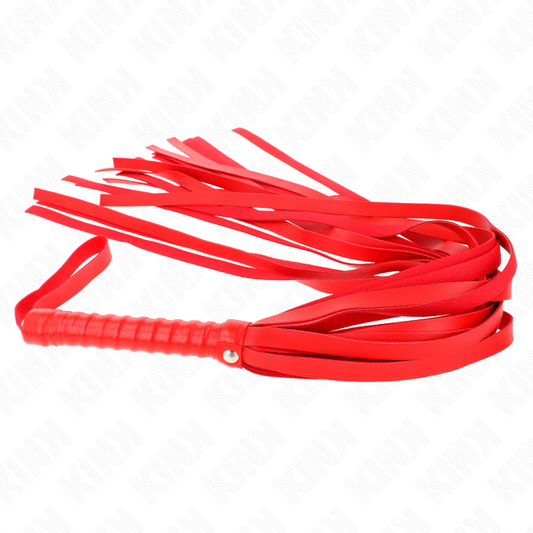 KINK - LÁTIGO ROJO CON MANGO CORTO Y COLA LARGA 70 CM