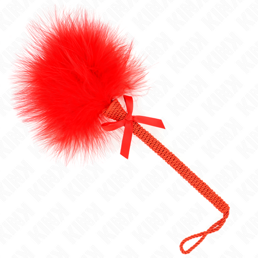 KINK - NYLON ROPE ROD WITH PILLOW SPRINGS AND RED BOW 25 CM