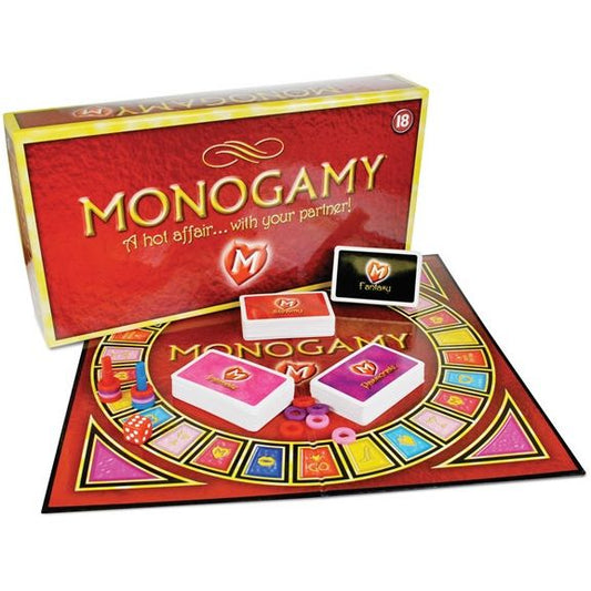 Monogamy – Das heiße Brettspiel für Paare | 400 Aufgaben & 50 Fantasiekarte - auf Spanisch