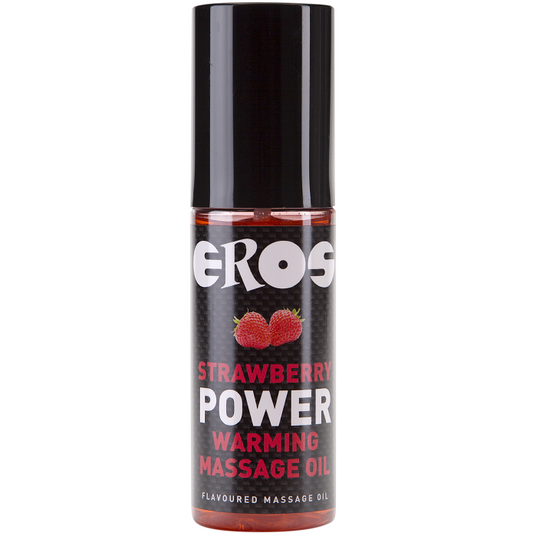 EROS STRAWBERRY POWERFUL WARMING MASSAGE OIL