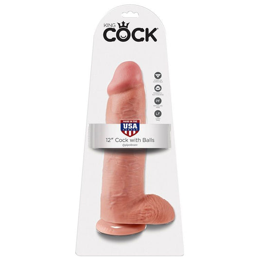 KING COCK - 12 CARNES DE GALLO CON HUEVOS 30,48 CM