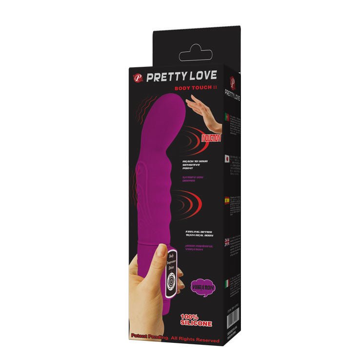 PRETTY LOVE - VIBRADOR SMART BODY TOUCH II MORADO