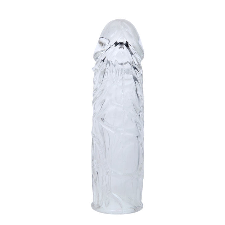 BAILE - FUNDAS DE SILICONA TRANSPARENTES PARA EL PENE 13 CM