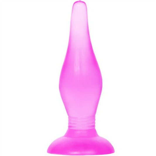 BAILE - PLUG ANAL DE TACTO SUAVE MORADO 14,2 CM