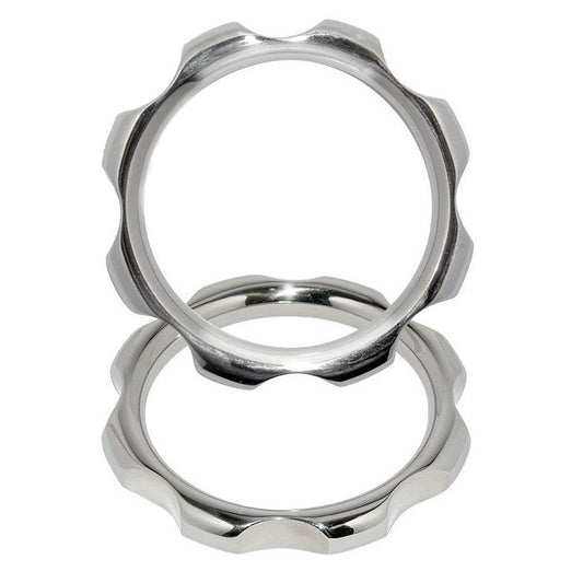 METAL HARD - ANILLO TORQUE DE METAL PARA PENE Y TESTÍCULOS 50 MM