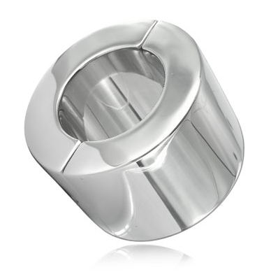ANILLO PARA TESTÍCULO DE ACERO INOXIDABLE DE METAL DURO, 40 MM