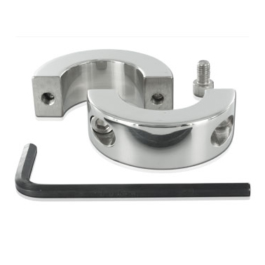 ANILLO PARA TESTÍCULO DE ACERO INOXIDABLE DE METAL DURO, 56 MM