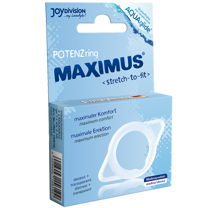 JOYDIVISION - PACK DE ANILLOS MAXIMUS TALLAS XS + S + M